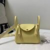 Lindy Price 19CM 1Z Jaune Poussin Togo Leather Gold Hardware