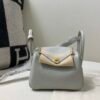 wsxc1739900615707_0 Lindy 19CM 80 Pearl grey Top Handmade GHW Original Quality