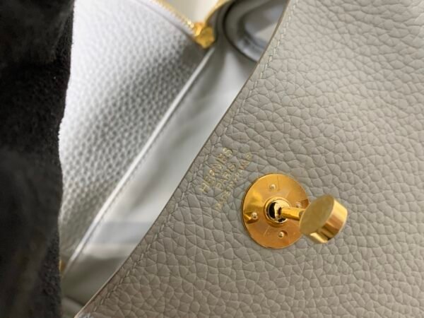 wsxc1739900615707_3 Lindy 19CM 80 Pearl grey Top Handmade GHW Original Quality