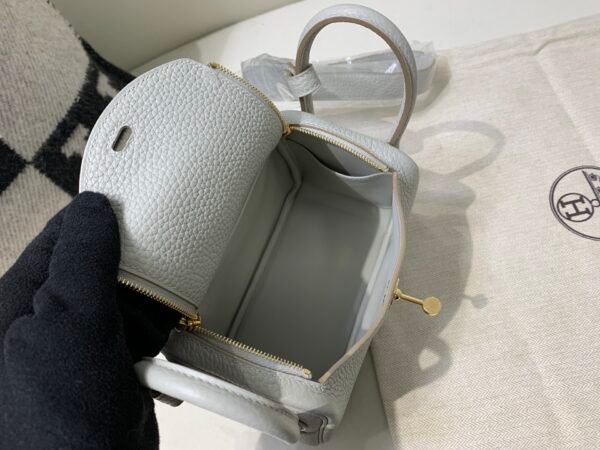 wsxc1739900615708_7 Lindy 19CM 80 Pearl grey Top Handmade GHW Original Quality