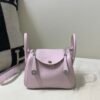 wsxc1740744286700_0 Original Lindy 19CM 09 Mauve pale Togo Leather Silver Hardware