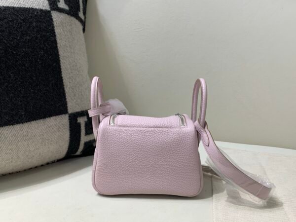 wsxc1740744286700_1 Original Lindy 19CM 09 Mauve pale Togo Leather Silver Hardware