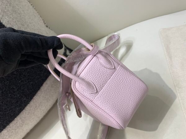 wsxc1740744286700_2 Original Lindy 19CM 09 Mauve pale Togo Leather Silver Hardware