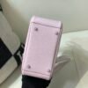 wsxc1740744286700_3 Original Lindy 19CM 09 Mauve pale Togo Leather Silver Hardware