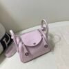 wsxc1740744286700_5 Original Lindy 19CM 09 Mauve pale Togo Leather Silver Hardware