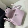 wsxc1740744286934_8 Original Lindy 19CM 09 Mauve pale Togo Leather Silver Hardware