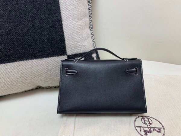 wsxc1742317919300_1 Top Handmade Kelly Pochette 22CM 89 Nior Swift Leather Silver Hardware