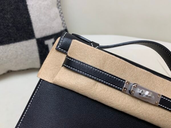 wsxc1742317919300_2 Top Handmade Kelly Pochette 22CM 89 Nior Swift Leather Silver Hardware