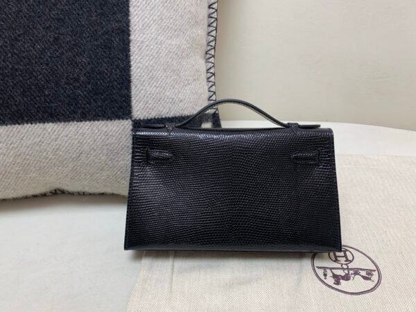 Kelly Pochette 22CM 89 Nior Lizard Skin Gold Hardware Worldwide delivery