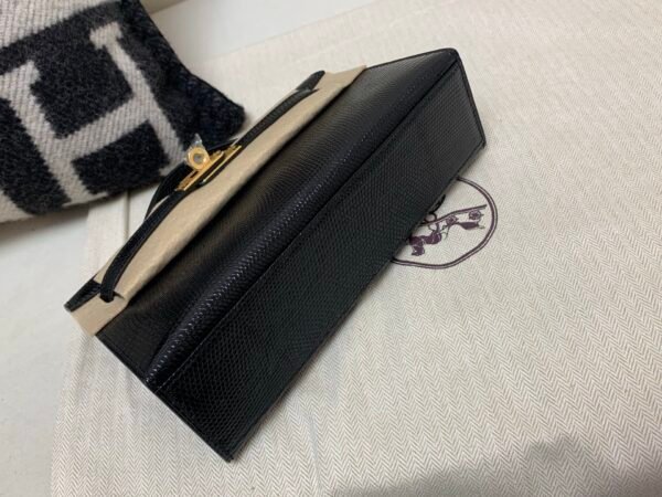 Kelly Pochette 22CM 89 Nior Lizard Skin Gold Hardware Worldwide delivery