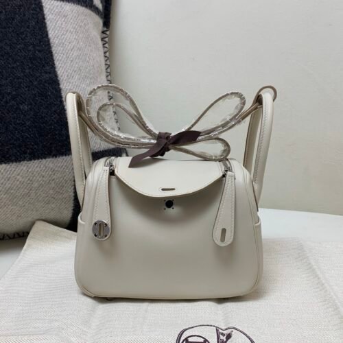 wsxc1742407279026_0 Original Lindy 19CM Swift Leather Silver Hardware 8L Beton 0L