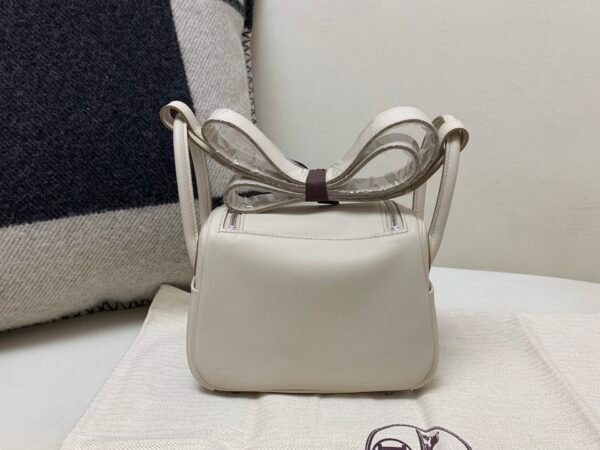 wsxc1742407279026_1 Original Lindy 19CM Swift Leather Silver Hardware 8L Beton 0L