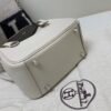 wsxc1742407279026_6 Original Lindy 19CM Swift Leather Silver Hardware 8L Beton 0L
