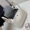 wsxc1742407279026_7 Original Lindy 19CM Swift Leather Silver Hardware 8L Beton 0L
