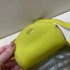 Original Quality Lindy 19CM TC Leather Silver Hardware 9R Lime