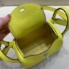 Original Quality Lindy 19CM TC Leather Silver Hardware 9R Lime