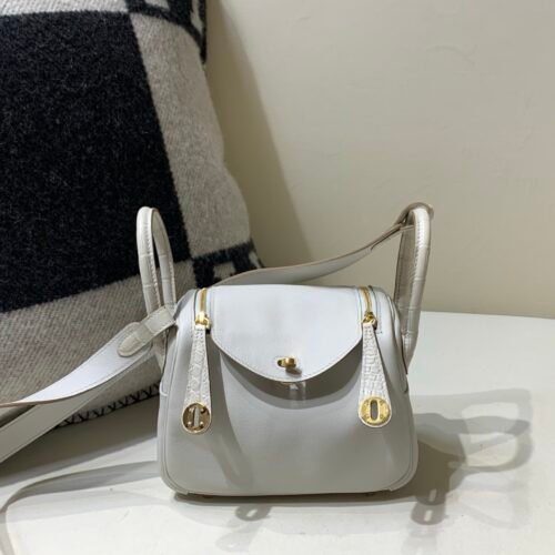wsxc1742925747802_0 Original Handmade Lindy 19CM Swift Leather Crocodile Gold Hardware M4