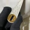 Original Handmade Lindy 19CM Swift Leather Crocodile Gold Hardware M4