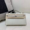 Kelly Pochette 22CM 8L Beton New Arrival Matte Alligator Leather SHW
