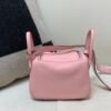 Global Sales Lindy 19CM 3Q Rose Saiura Swift Leather Silver Hardware