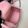 Global Sales Lindy 19CM 3Q Rose Saiura Swift Leather Silver Hardware