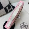 3Q Rose Saiura i2 Nata Global Sales Kelly Pochette 22CM Swift Leather Silver Hardware