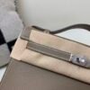 Global Shipping Kelly Pochette 22cm In stock 18 Etoupe Epsom Leather SHW