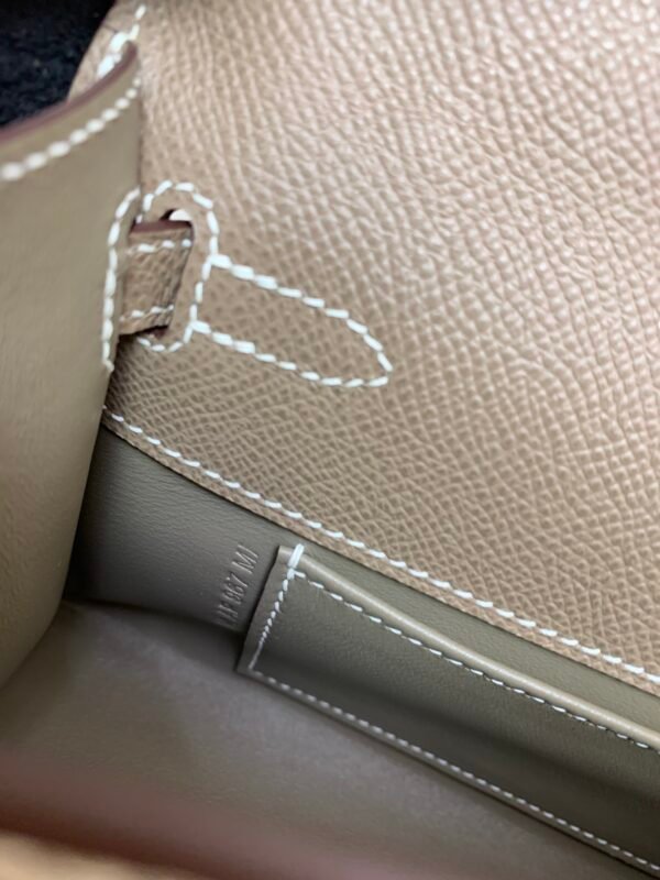 Global Shipping Kelly Pochette 22cm In stock 18 Etoupe Epsom Leather SHW