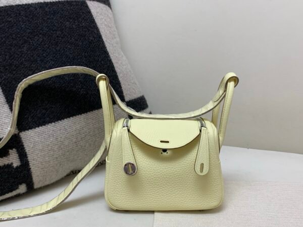 Original Handmade Lindy 19CM i8 Jaune Milton Silver Hardware