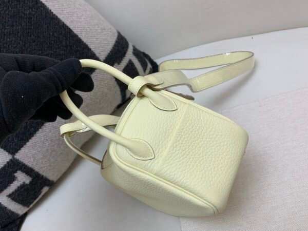 Original Handmade Lindy 19CM i8 Jaune Milton Silver Hardware