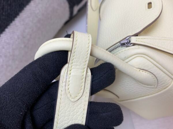 Original Handmade Lindy 19CM i8 Jaune Milton Silver Hardware