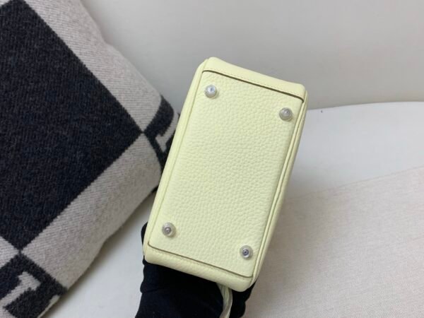 Original Handmade Lindy 19CM i8 Jaune Milton Silver Hardware