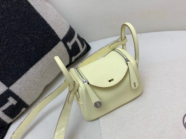Original Handmade Lindy 19CM i8 Jaune Milton Silver Hardware