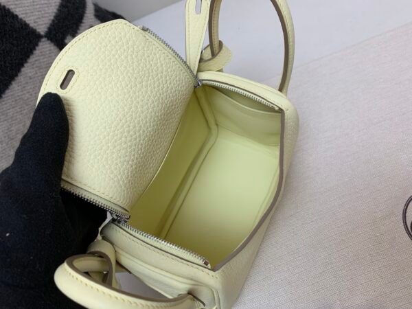 Original Handmade Lindy 19CM i8 Jaune Milton Silver Hardware