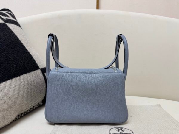 wsxc1747328302470_1 Top Factory Sales Lindy 26CM J7 Bleu Un Togo Leather Silver Hardware