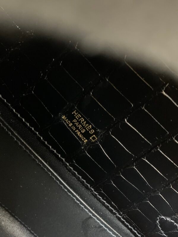 Kelly Pochette 22CM 89 Nior New Arrival Shiny Alligator Leather GHW