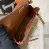 USA Sales Kelly Moove CK37 Swift Leather Gold Hardware Full Handmade