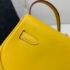 Global Sales Kelly Moove 9D Amber Swift Leather Silver Hardware