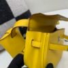 Global Sales Kelly Moove 9D Amber Swift Leather Silver Hardware