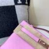 Global Sales Kelly Pochette 22CM Swift Leather Rose Gold Hardware X9