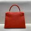 wsxc1748955711783_1 Handmade Kelly 28CM S5 Rouge Tomate Epsom Leather Gold Hardware Top Quality