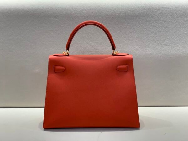 wsxc1748955711783_1 Handmade Kelly 28CM S5 Rouge Tomate Epsom Leather Gold Hardware Top Quality
