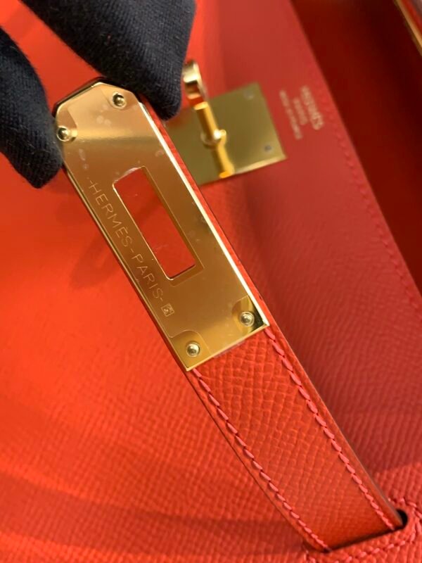 wsxc1748955711881_7 Handmade Kelly 28CM S5 Rouge Tomate Epsom Leather Gold Hardware Top Quality