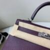 59 Violet Kelly 25CM Epsom Leather Grape Purple SHW