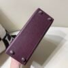 59 Violet Kelly 25CM Epsom Leather Grape Purple SHW