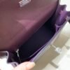 59 Violet Kelly 25CM Epsom Leather Grape Purple SHW