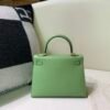 USA Shipping Kelly 25CM 3i Criquet Epsom Leather Nice Green GHW