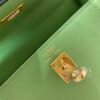 USA Shipping Kelly 25CM 3i Criquet Epsom Leather Nice Green GHW