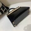International Express 89 Nior Kelly 25CM Niloticus Leather Gold Hardware