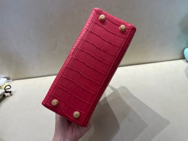 wsxc1749743225941_5 International Shipping Kelly 25CM Alligator Leather Gold Hardware A5